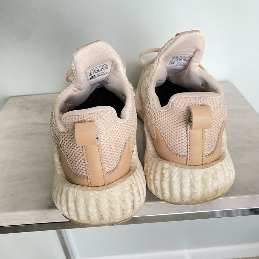 Size 7 Womens - adidas AlphaBoost. Beige, Nude Tan - Picture 3 of 5